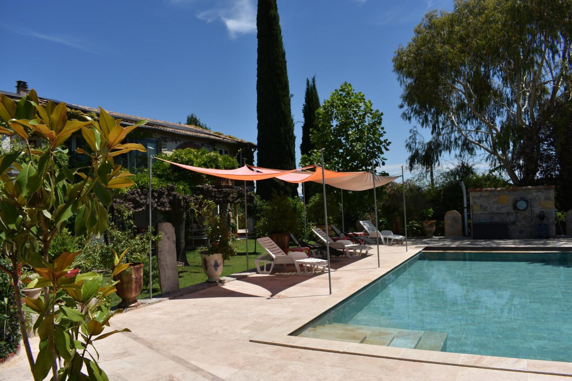 Mas De La Croix Hotel Saint-Christol-les-Ales Exterior photo